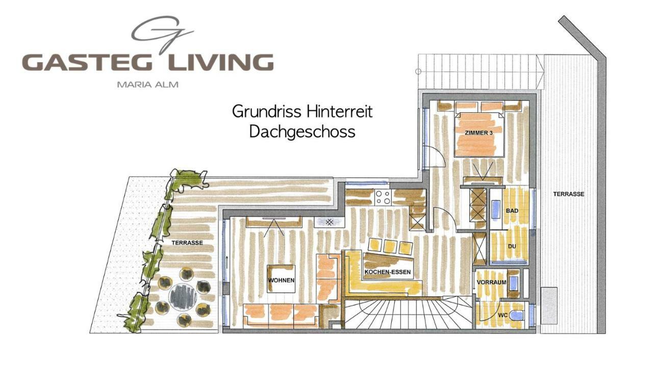 Gasteg Living Apartment Maria Alm am Steinernen Meer Luaran gambar
